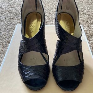 MICHAEL By Michael Kors Black Stilettos